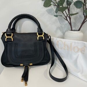 Chloe black small Marcie bag